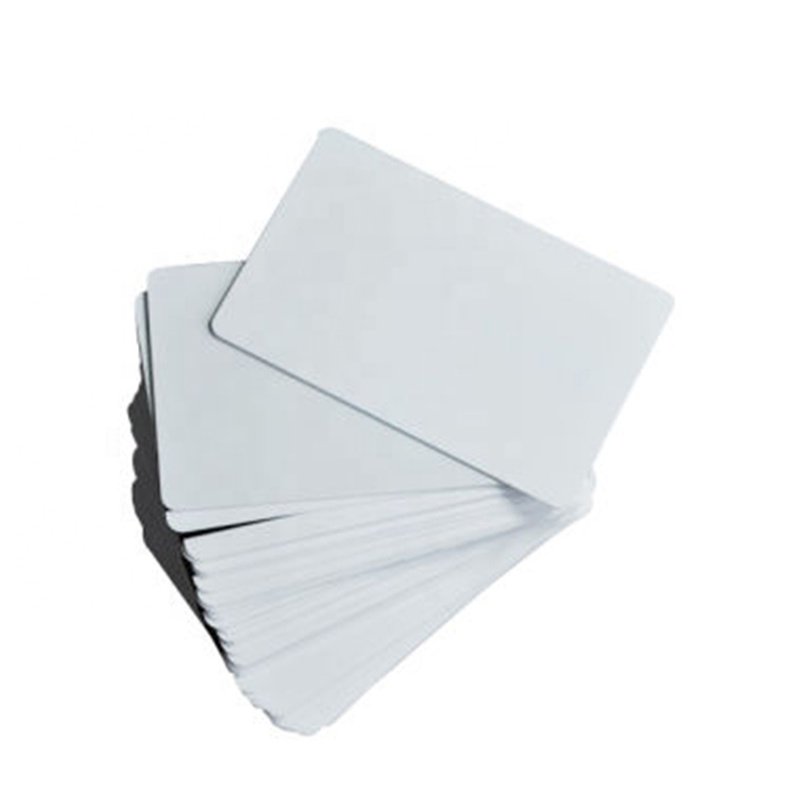 RFID 13.56mhz ISO15693 512bit 2048bit smart access control business cards white blank pvc ID card with chip for printing