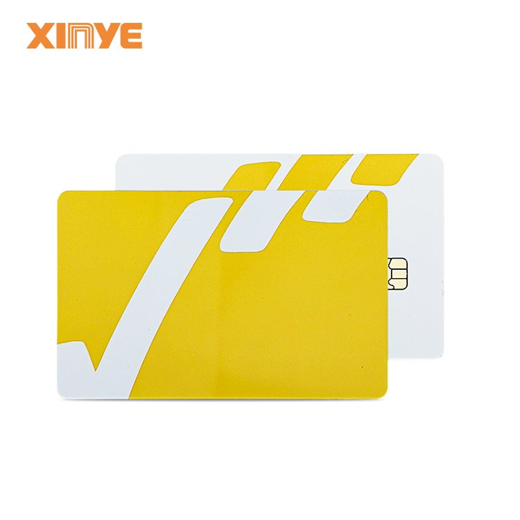 Popular RFID contact IC cards AT24C01/C02/C16/C24/C64 chip PVC blank smart ID card