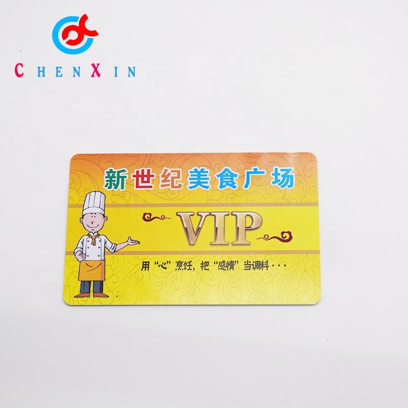 Black Proximity Custom Printing NFC VIP Card For Beauty Salon Card