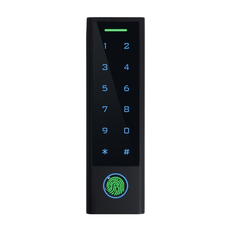 Bluetooth Waterproof Keypad Touch With Biometric Fingerprint Access Controller RFID for Tuya Smart Access Lock System