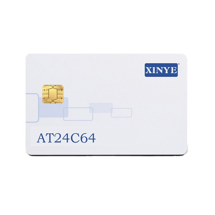 RFID Contact IC Card SLE5542 Chip Custom Logo Printing Smart RFID PVC Blank card