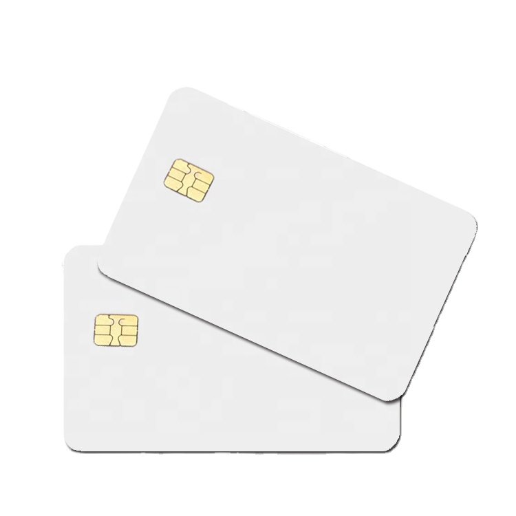 RFID Contact IC Card SLE5542 Chip Custom Logo Printing Smart RFID PVC Blank card