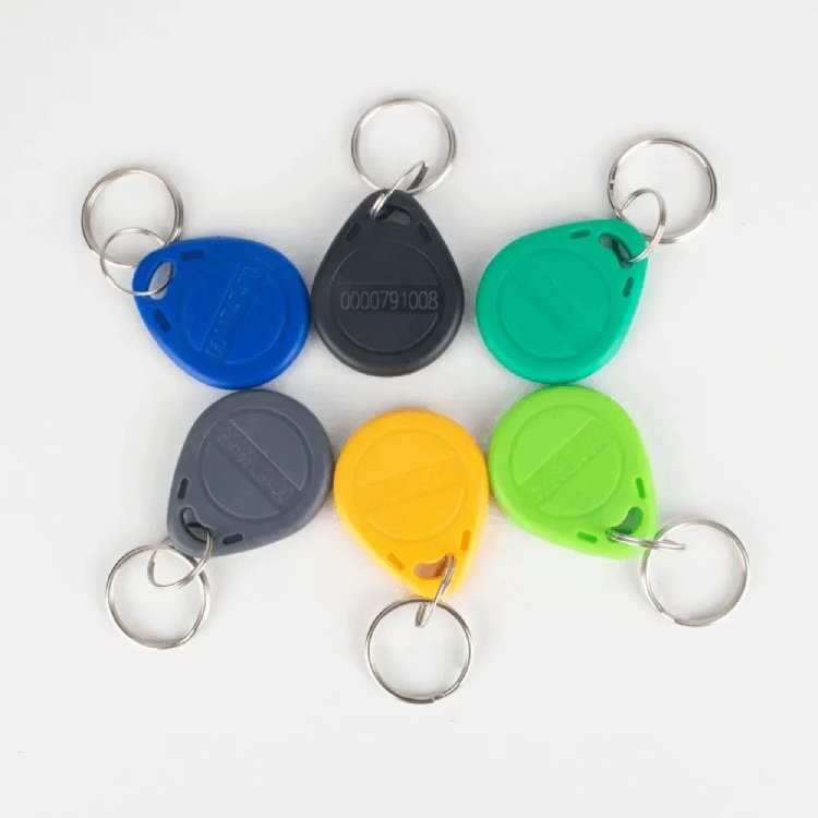 125KHz RFID Card TK4100 EM4100 Proximity Keyfobs Smart Secure Door Entry Access Control ID Keychain Token Tag