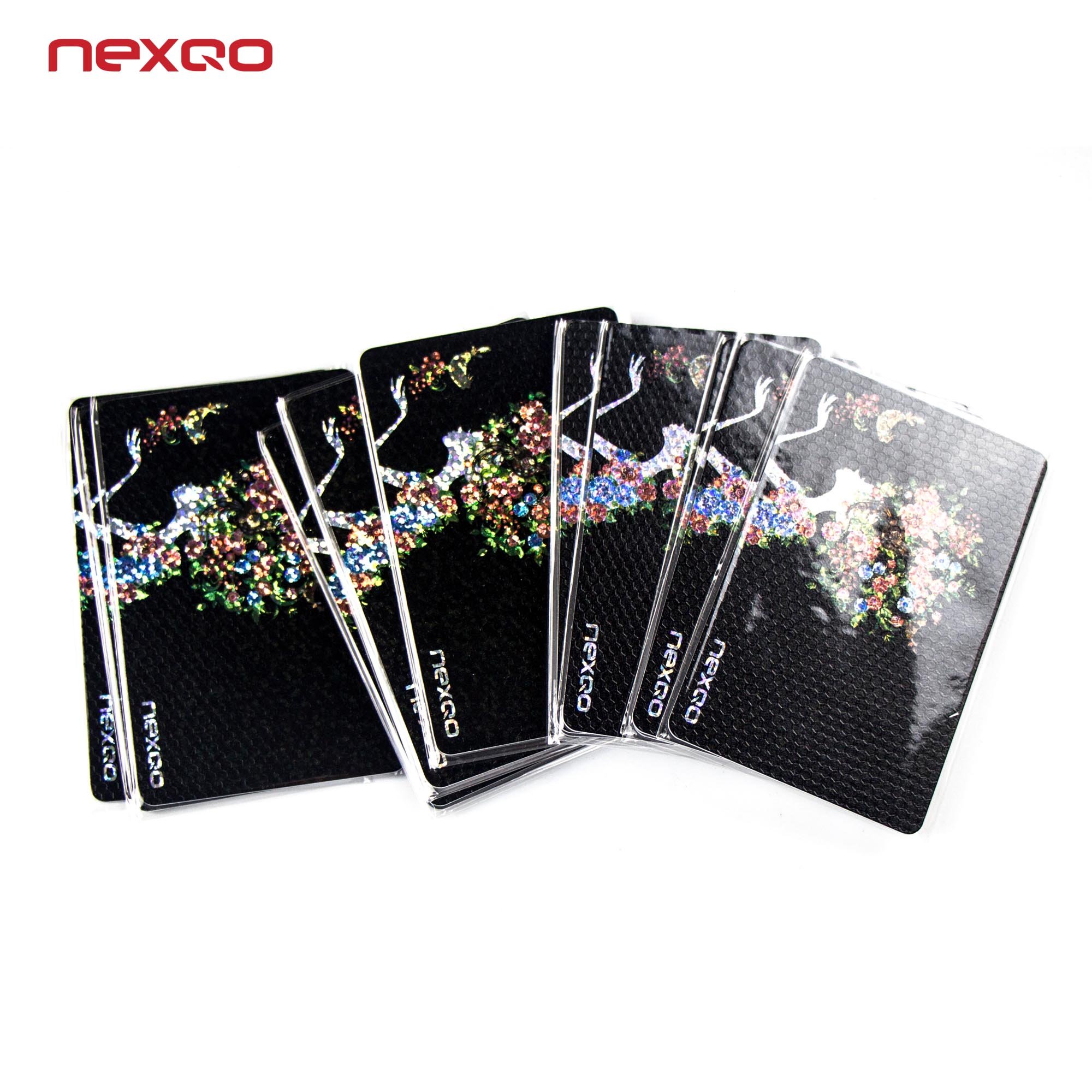 Cheap transparent card ever! Plastic PVC transparent Frosted finish business card