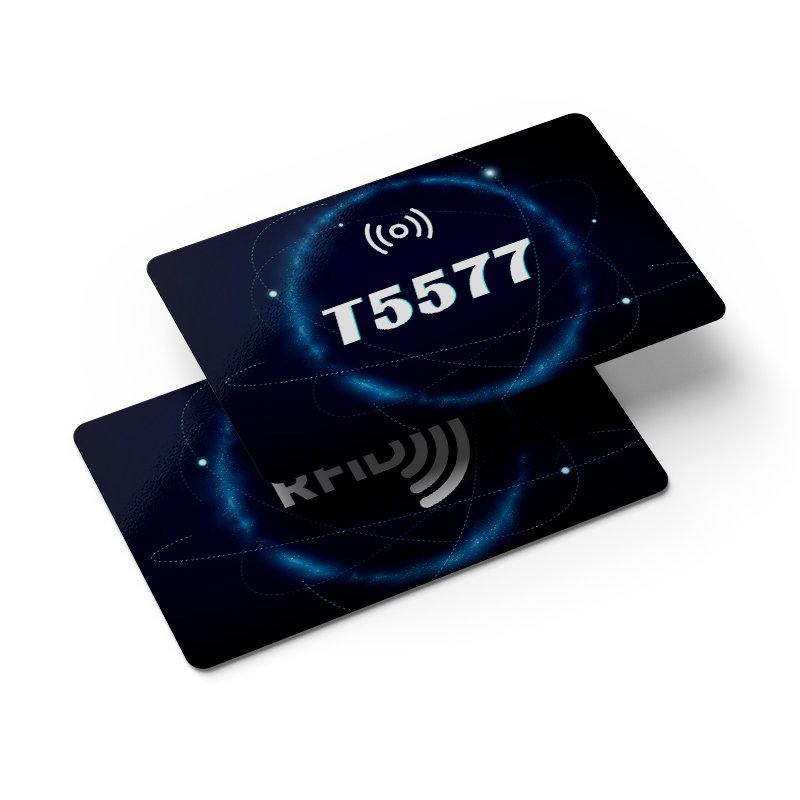 Wholesale Proximity Rewritable Writable Programmable Custom Design Printing Plastic PVC Access Control 125KHz RFID T5577 Card
