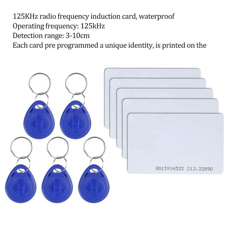 Printable IC 13.56 MHz RFID blank PVC Card Smart RFID/NFC EM ID Card For Access Control Card