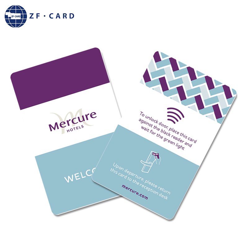 Free Sample Customized Printing NFC Access Control Cards MIFARE Plus(R) 1K 2K Hotel Key Cards