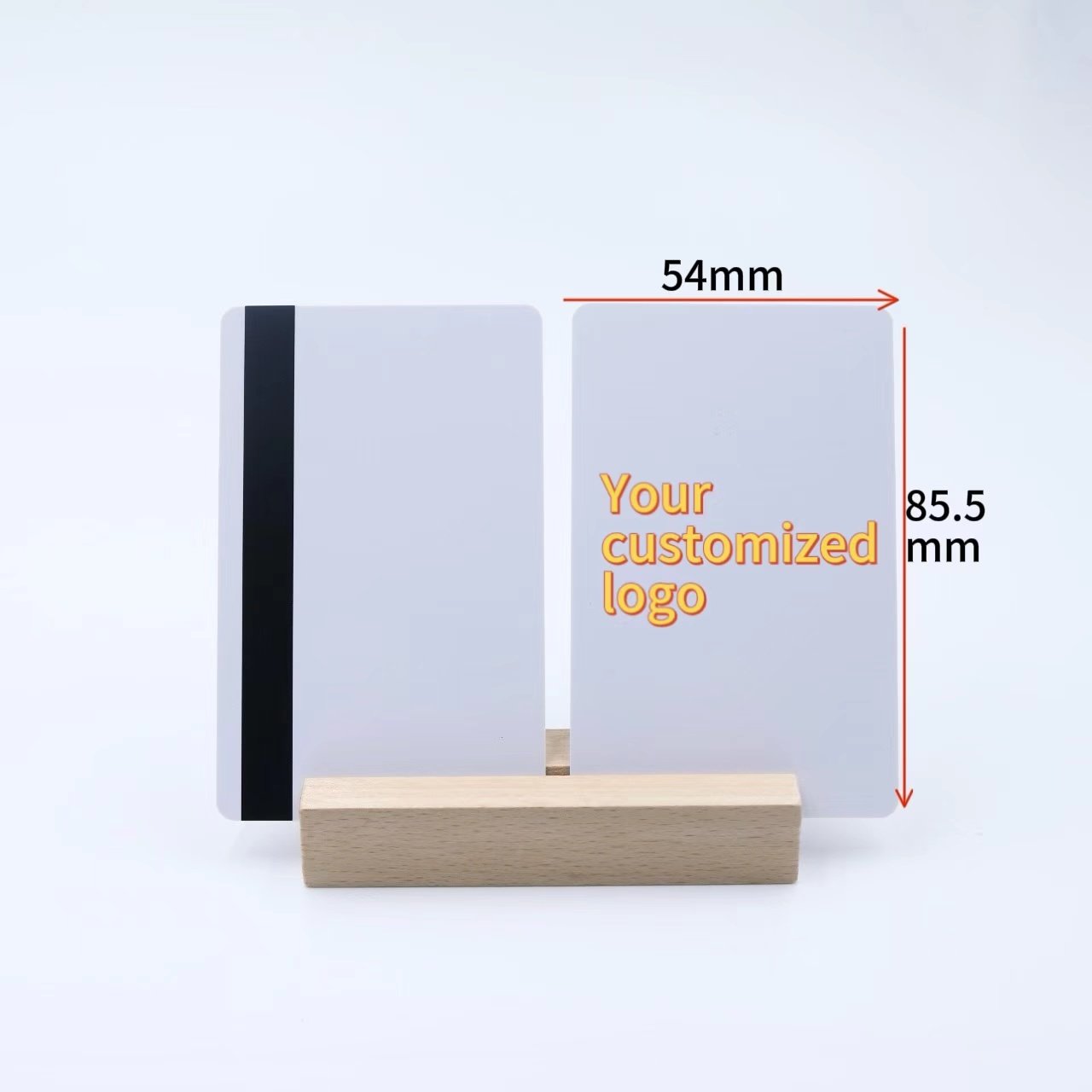 Manufacturing Magnetic Plastic RFID Bank ATM VIP Silver Magnetic Stripe RFID metal business cards