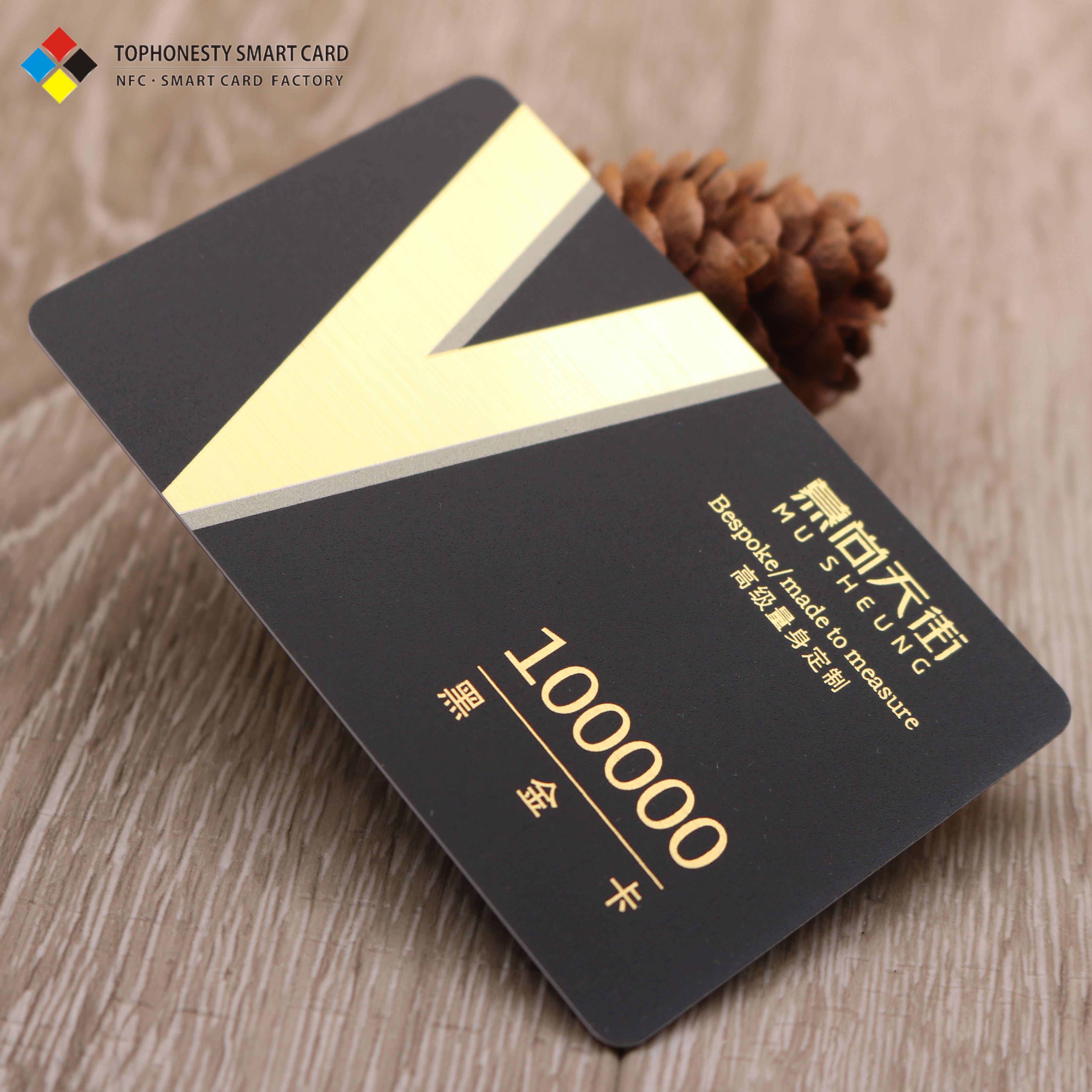 Manufacturing Magnetic Plastic RFID Bank ATM VIP Silver Magnetic Stripe RFID metal business cards