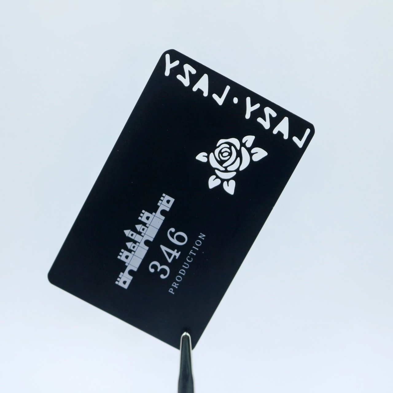 Matte NFC Business Card Programmable Full Black Digital Printing Custom Luxury Custom Design Printing metal Smart Card