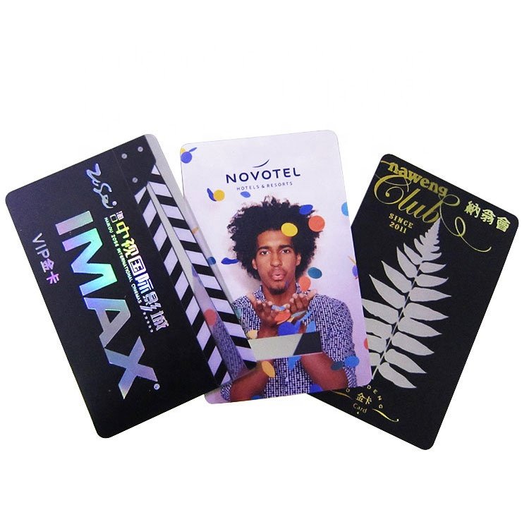CR80 0.76mmTransparent Card with Customize Logo
