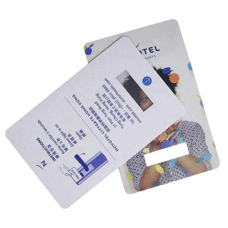 CR80 0.76mmTransparent Card with Customize Logo