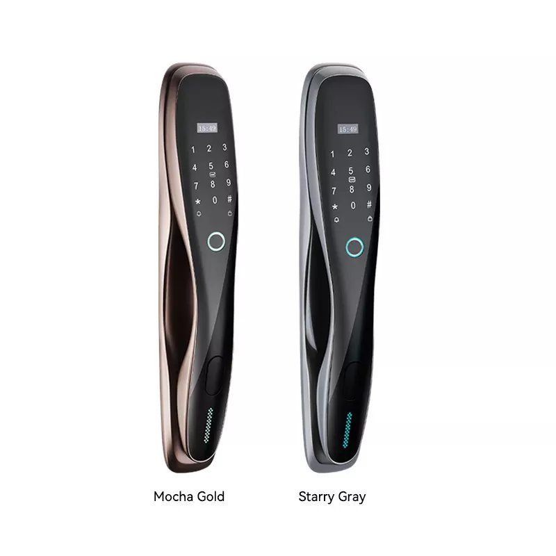 TOPTEQ DF01 Smart Door Lock With Camera Door Smart Lock Candado Inteligente Fingerprint Smart Door Lock DigitalLock for Home