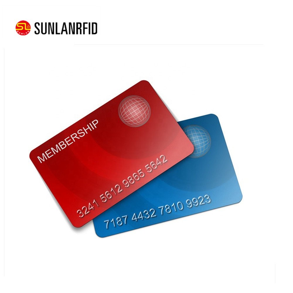Free Sample Rfid Smart Contactless 13.56MHZ MIFARE Plus 2k/4k Chip Plastic Inkjet Pvc Card with Customized