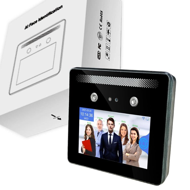 Ethernet WiFi LAN Time Clocks Face Recognition Attendance Machine Access Control System with Free SDK API