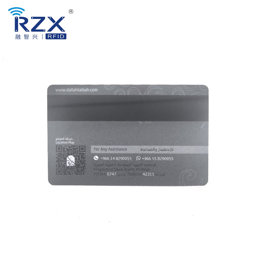 Printable PVC Magnetic Stripe Smart Card For Credit Membership Hotel