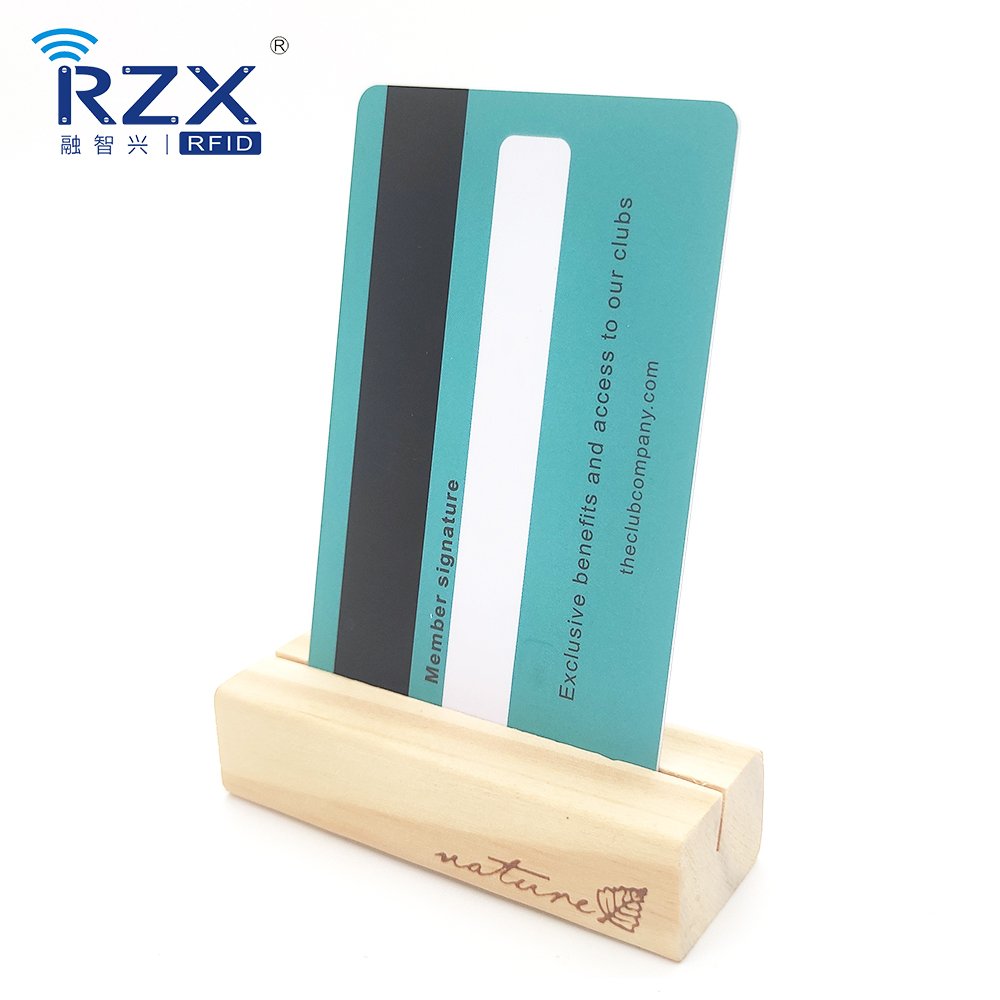 Printable PVC Magnetic Stripe Smart Card For Credit Membership Hotel