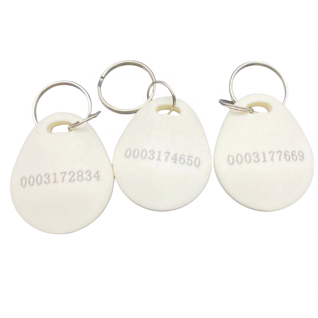 Custom Logo NFC Access Control Cards Rfid Keyfob Waterproof Anti-impact NFC Tags Keychain