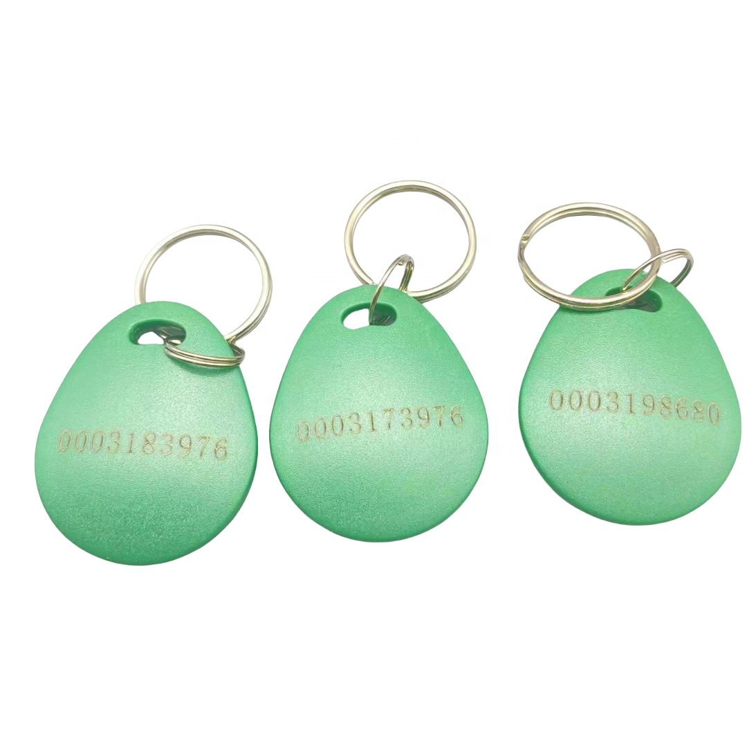 Custom Logo NFC Access Control Cards Rfid Keyfob Waterproof Anti-impact NFC Tags Keychain