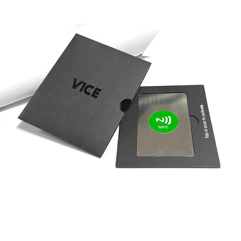 Hotsale Access Control Card Waterproof Business Card Custom Metal Nfc Rfid Card