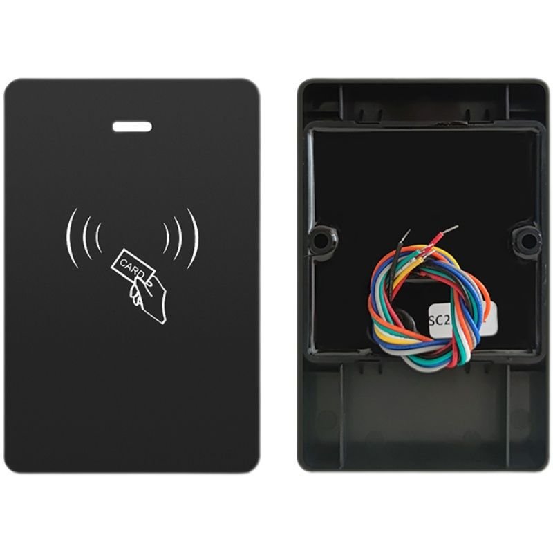 Waterproof DC12V EM 125khz ABS Card Swiping Standalone Access Device For Door RFID Access Control System