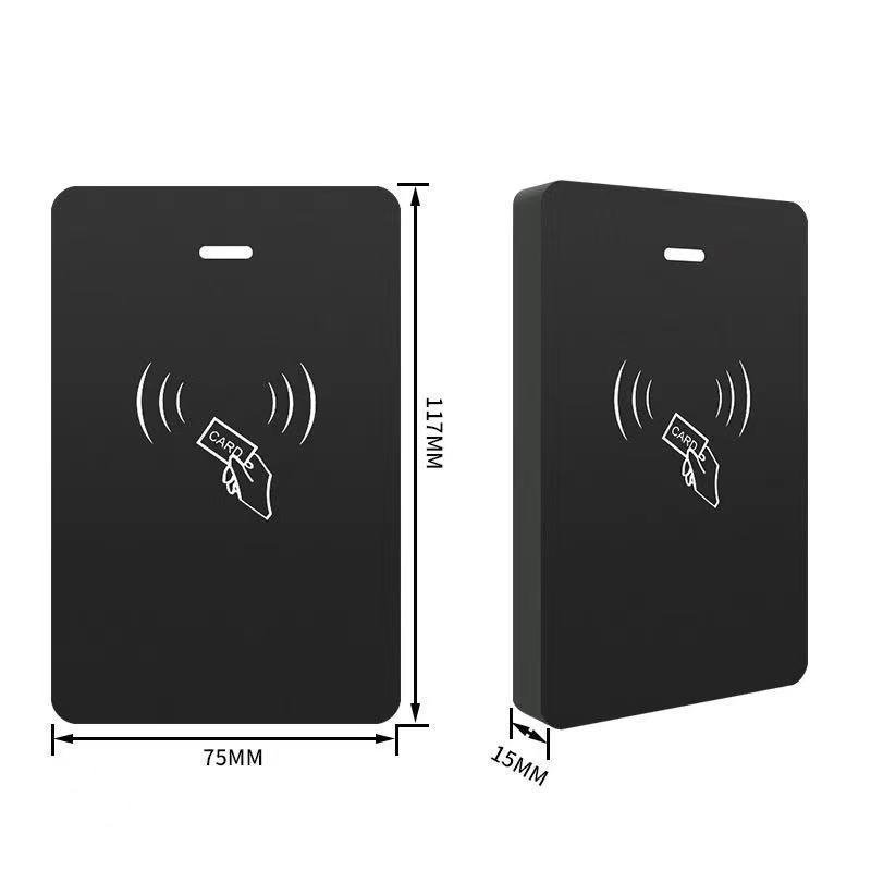 Waterproof DC12V EM 125khz ABS Card Swiping Standalone Access Device For Door RFID Access Control System