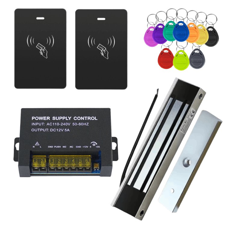 Waterproof DC12V EM 125khz ABS Card Swiping Standalone Access Device For Door RFID Access Control System