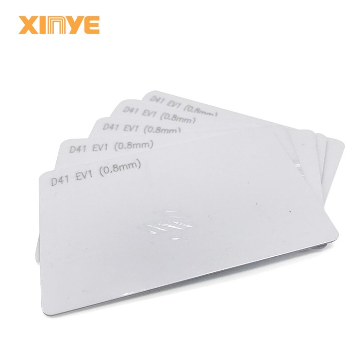 RFID card with chip and magnetic strip mifare smart keycard RFID room hotel key card custom