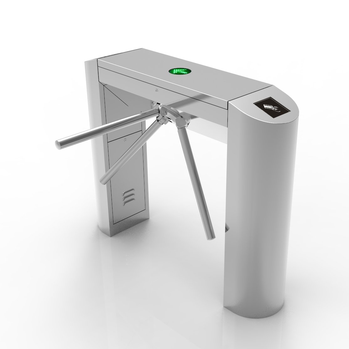 Security Access Control Entrance Barrier Gate Tripod Turnstile Gate with RFID IC ID card Barrier Gates Turnstile