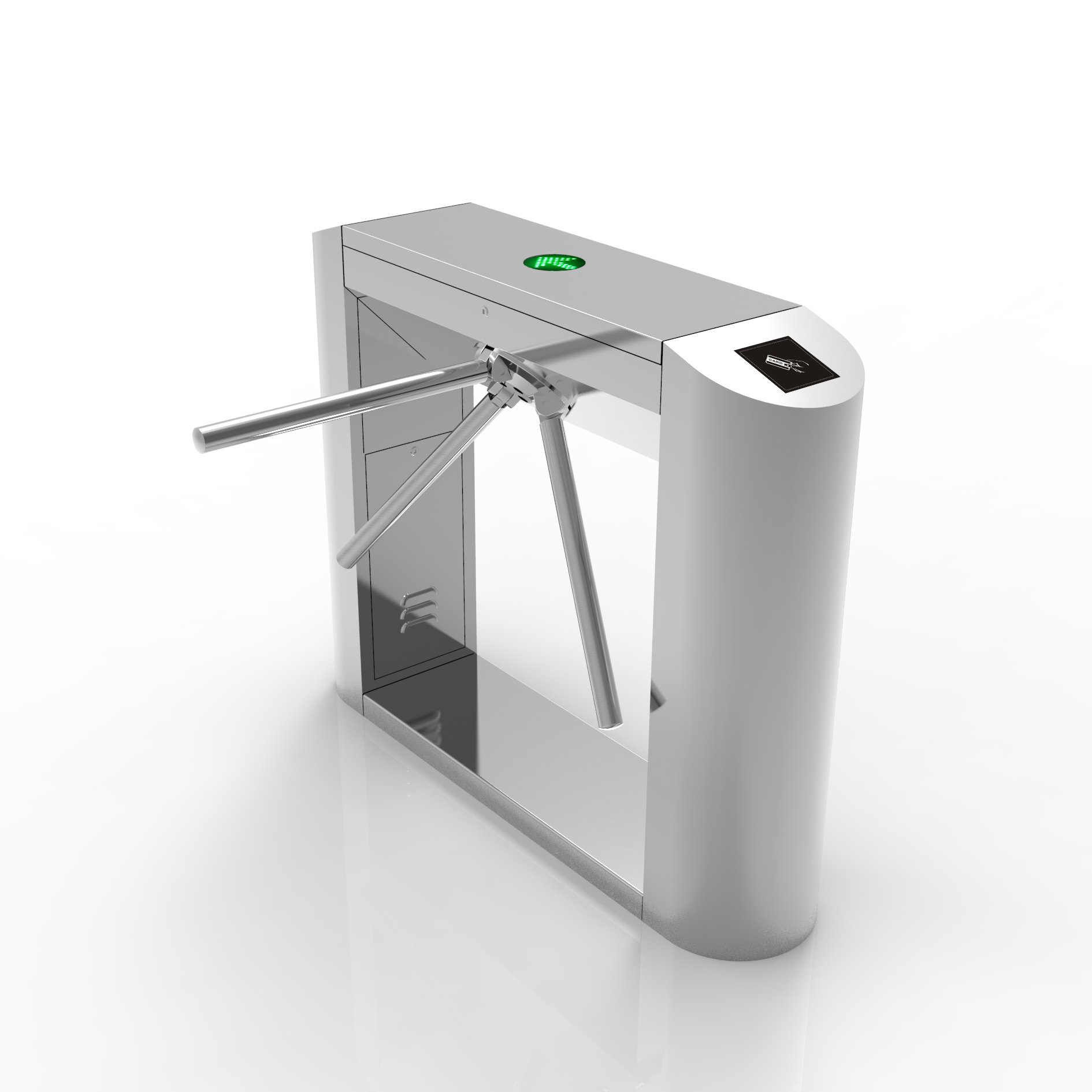 Security Access Control Entrance Barrier Gate Tripod Turnstile Gate with RFID IC ID card Barrier Gates Turnstile