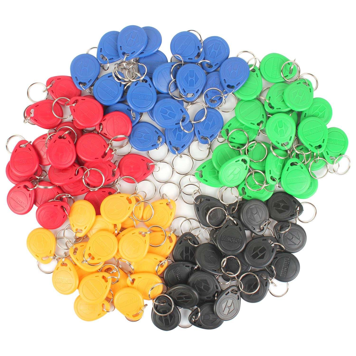 RFID Key Fob 125KHz Proximity Card Keyfobs ABS Key Tags EM ID TK4100 Chip keychain Smart Keyfob
