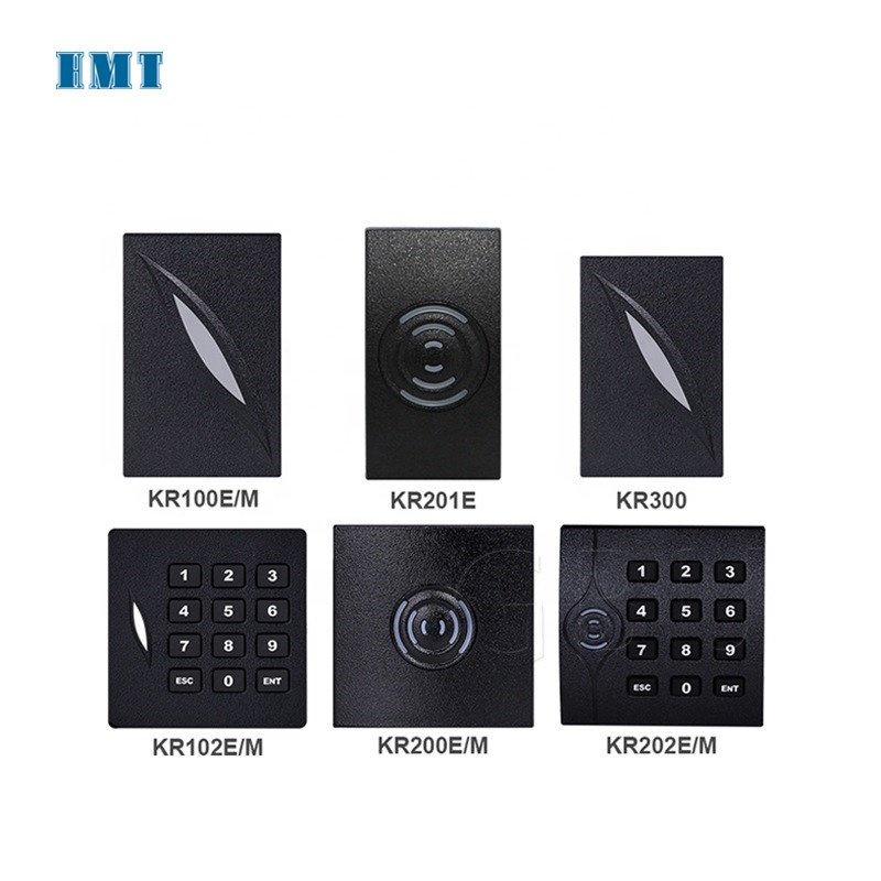 ZK KR101E Waterproof IP65 Smart Security Door Lock 125khz Access Control rfid Proximity ID access control card reader