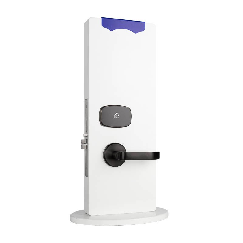 Hotel Door Lock High Quality Keyless Access Handle Rfid Card Key Free System Software Support Hotel PMS Sale Passage Lock
