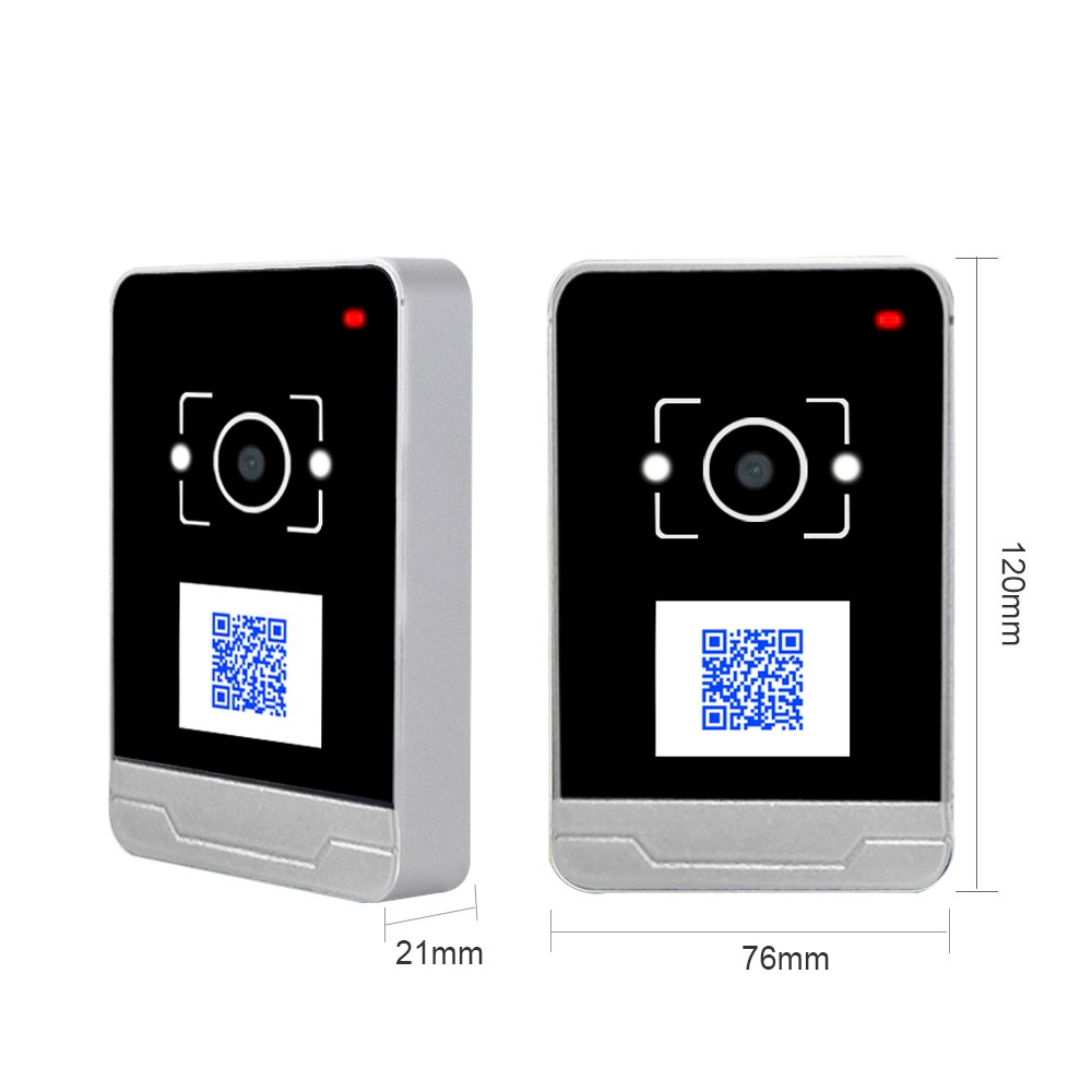 RD009 TCP/IP HTTP Protocol Mifared Card Reader RFID card Reader With QR Code Scanner For Access Control Turnstile And Elevator