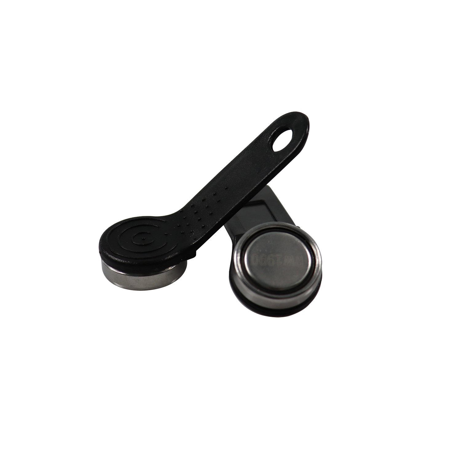 Colorful Laser Print Logo TM Key Card Stainless Steel Ibutton Electronic Keyfob For Access Control System