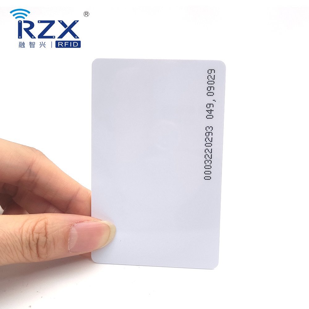 Custom Smart IC Card RFID Cards PVC Blank TK4100 Chip Access Control RFID Card With Inject Number