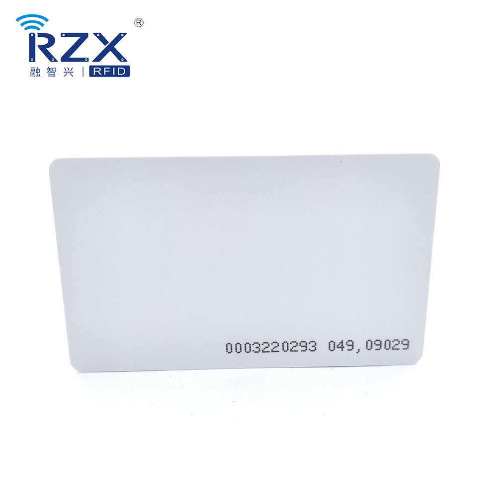 Custom Smart IC Card RFID Cards PVC Blank TK4100 Chip Access Control RFID Card With Inject Number