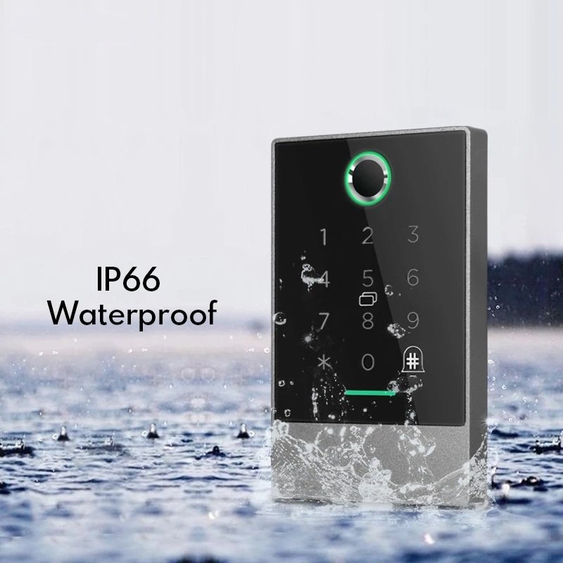 Waterproof Outdoor Wifi Remote Control Standalone Door Access Control Card with Keypad