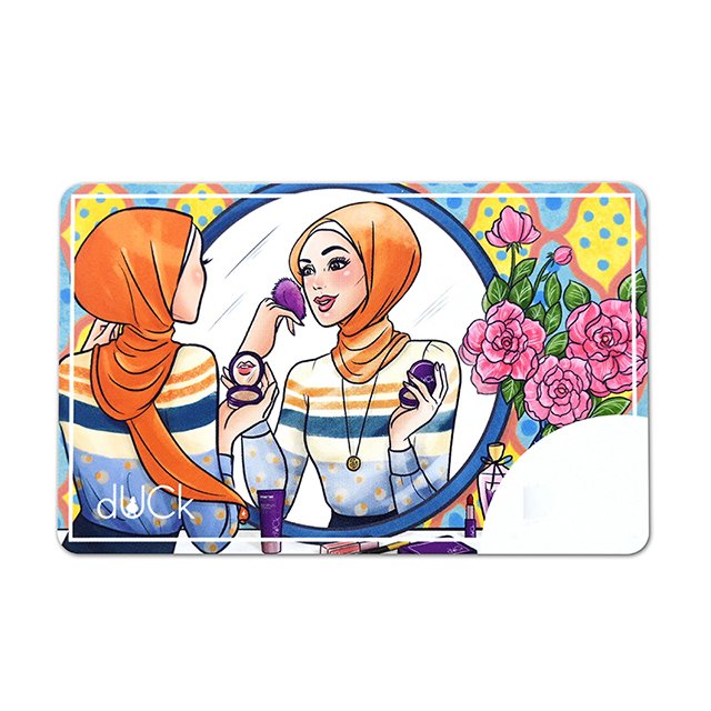 CR80 Card Size 85.5*54*0.9mm MIFARE DESFire EV1 8K security 13.56MHz RFID White Blank PVC cards