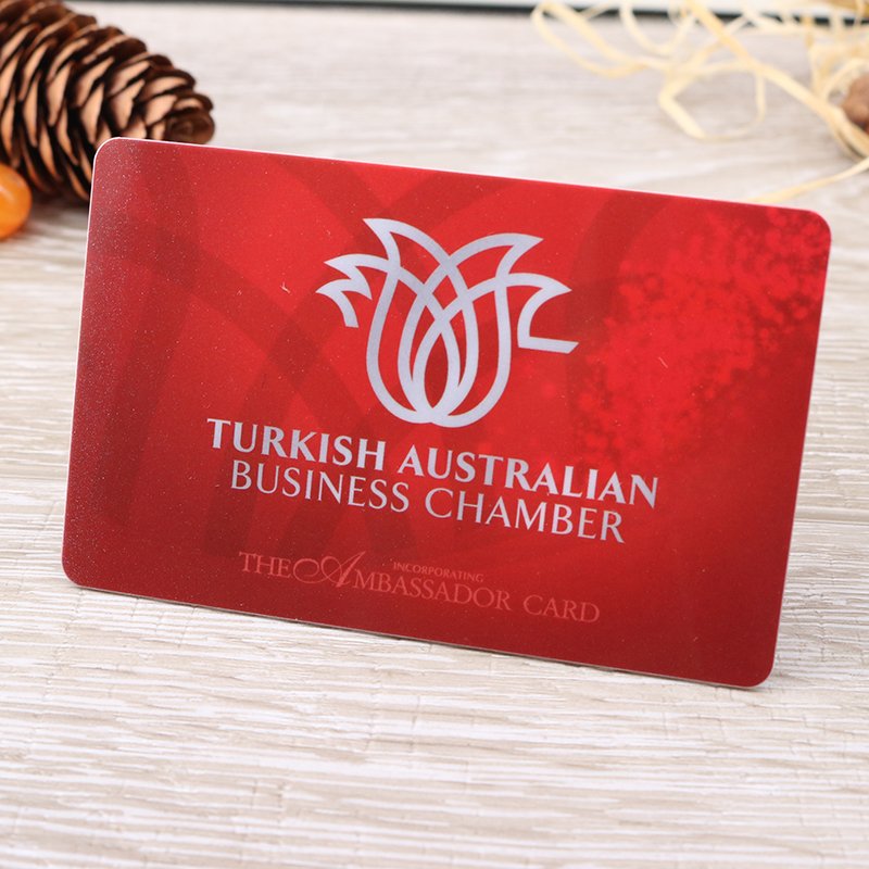 Customized printing plastic PVC VIP card/ printed plastic hotel key card system smart nfc id card