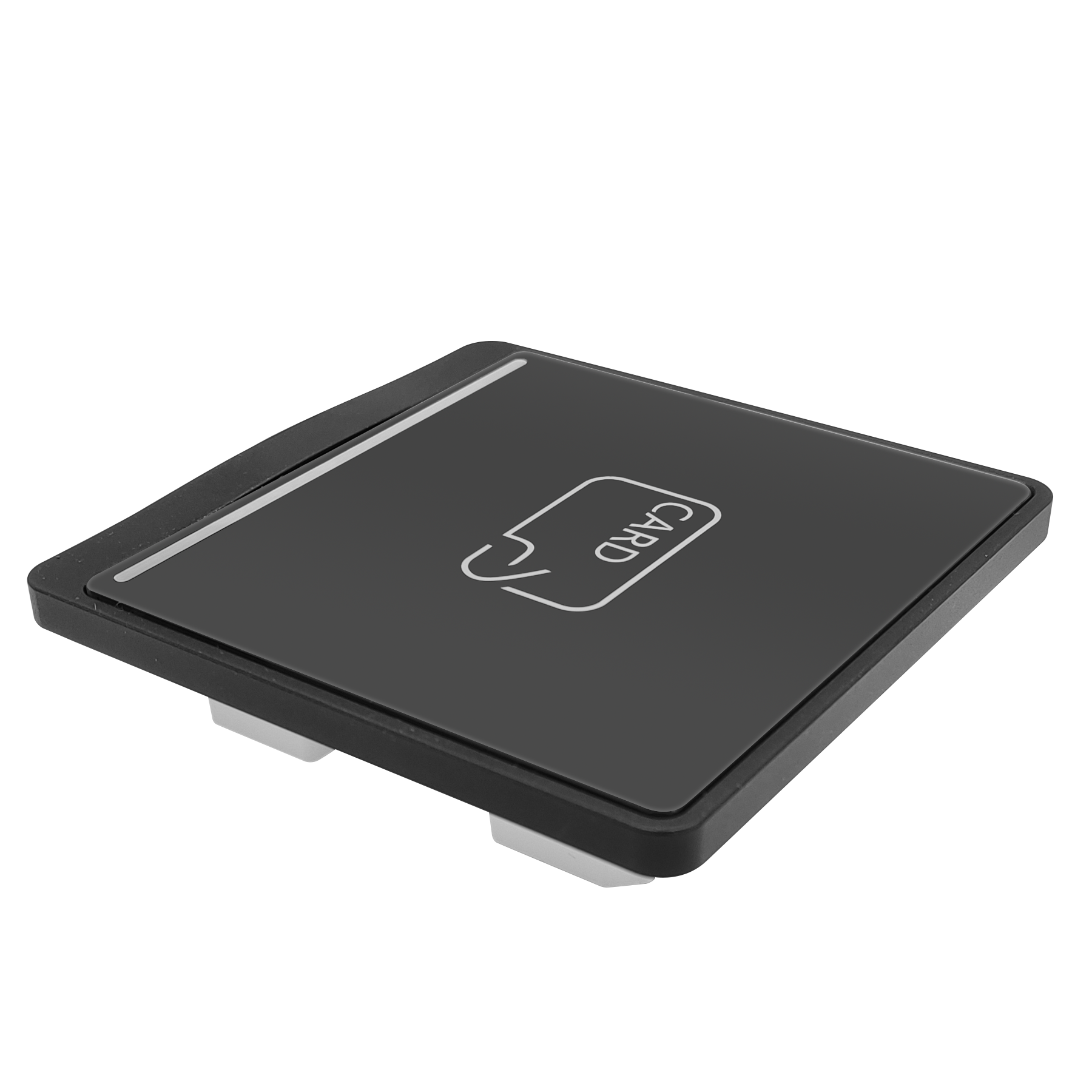 ZR570M/F Wall-mounted Supper Thin RFID 13.56MHz IC Card Door Reader Support MF HID iCLASS ICODE2 Card For Access Control System