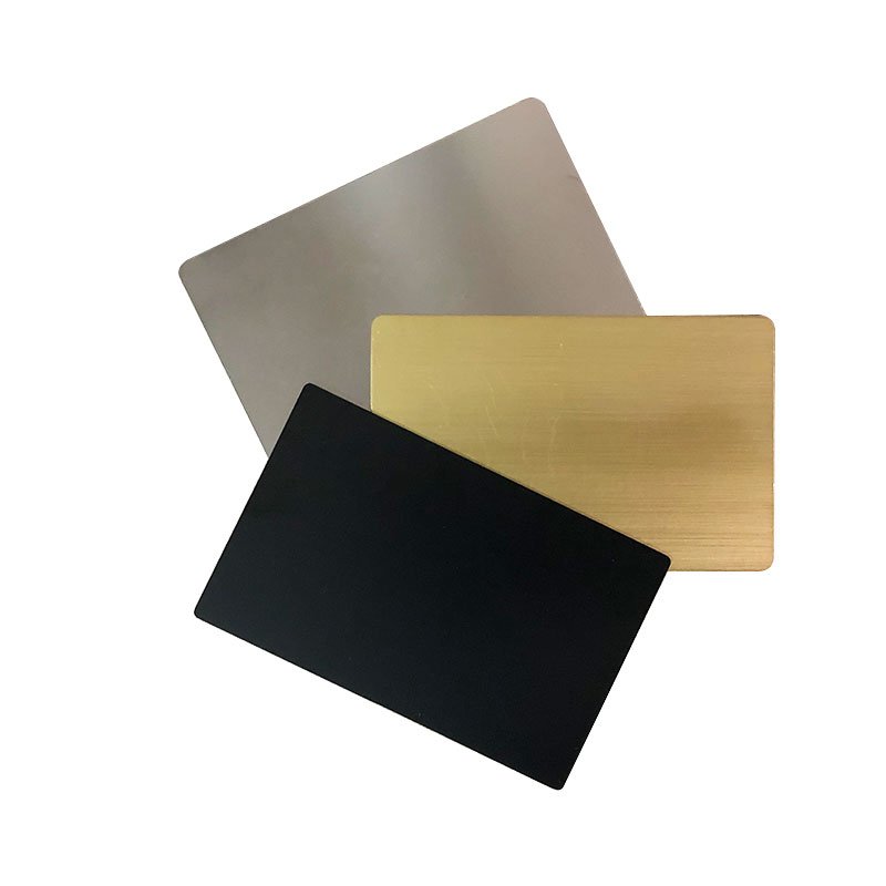 Customized Unique embossed metal business card/VIP card gold card