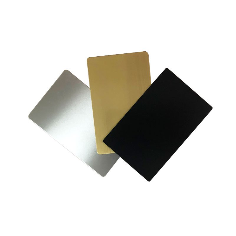 Customized Unique embossed metal business card/VIP card gold card