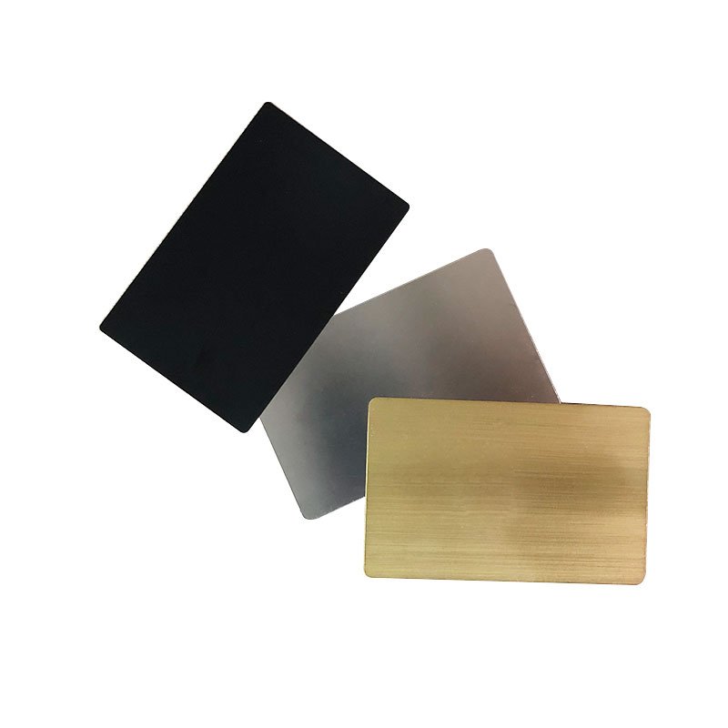Customized Unique embossed metal business card/VIP card gold card