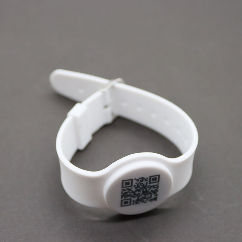 RFID Silicone Wristband RFID QR NFC Silicone Wristband Soft RFID Silicone Wristband NFC Bracelet