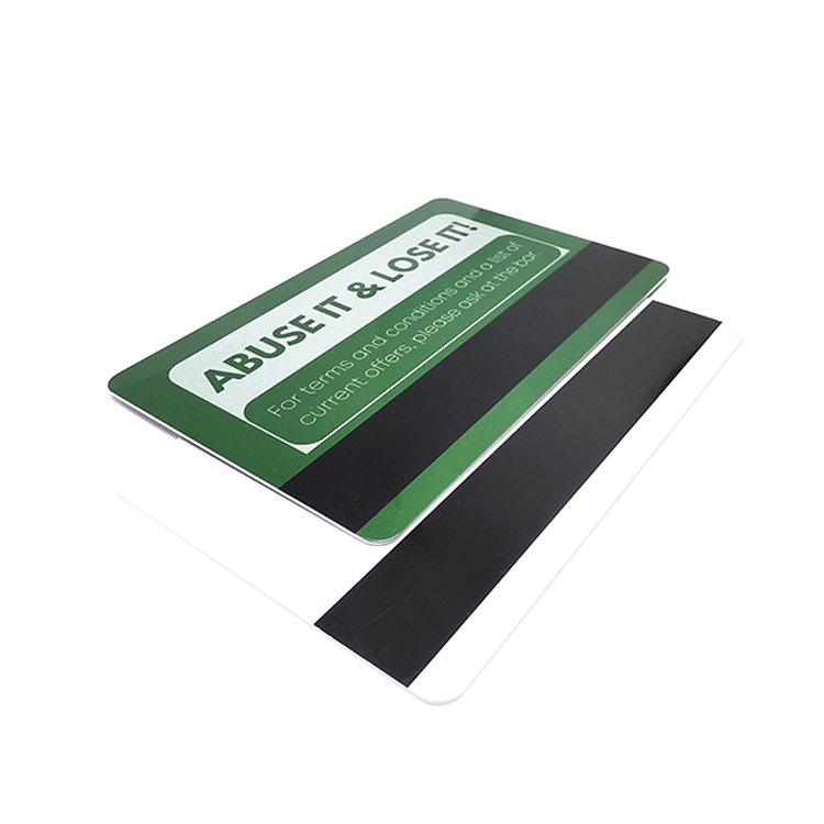 Top Sale Customizable PVC Business Card 13.56MHz NFC & RFID In-Blank Printed with Hico/Loco Magnetic Strip for Access Control