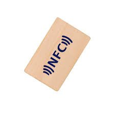 Customized Rfid Wooden Card Business Communication Nfc Business Card Smart Eco-Friendly Nfc Wooden Card