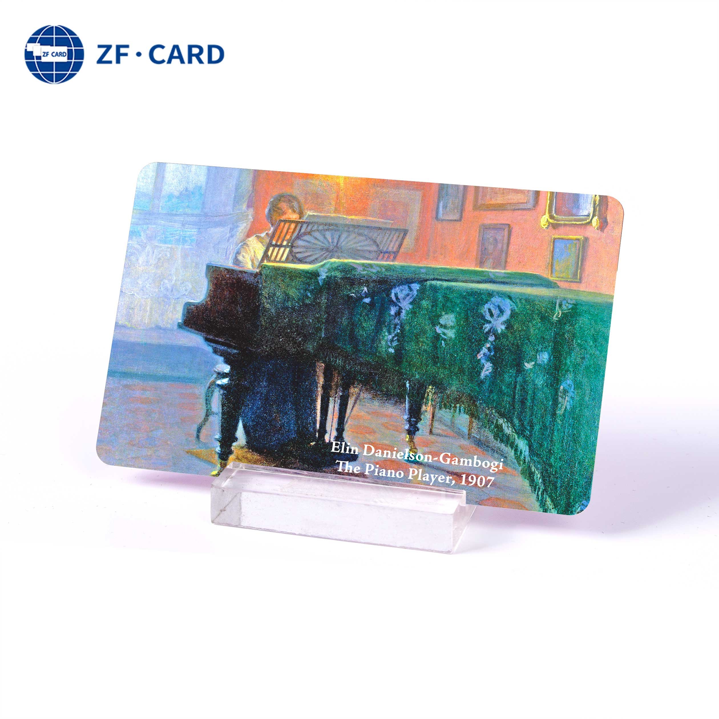 Factory Customized 13.56Mhz Hotel Key Card Fudan F08 Smart Card