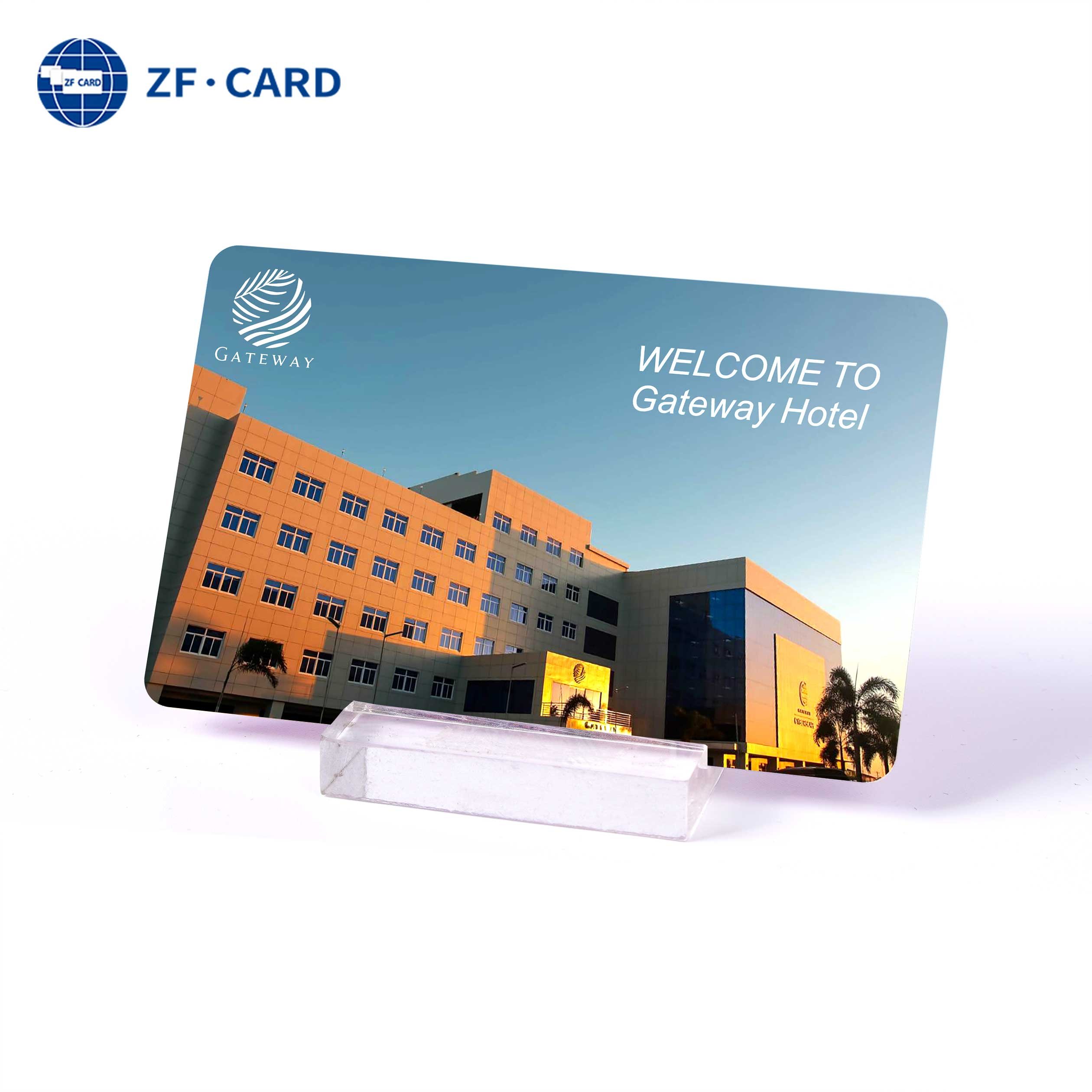 Factory Customized 13.56Mhz Hotel Key Card Fudan F08 Smart Card