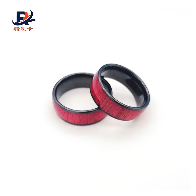 13.56mhz Ceramic NFC Ring RFID Key Tag / Fob NFC key Ring GYM Key Tags
